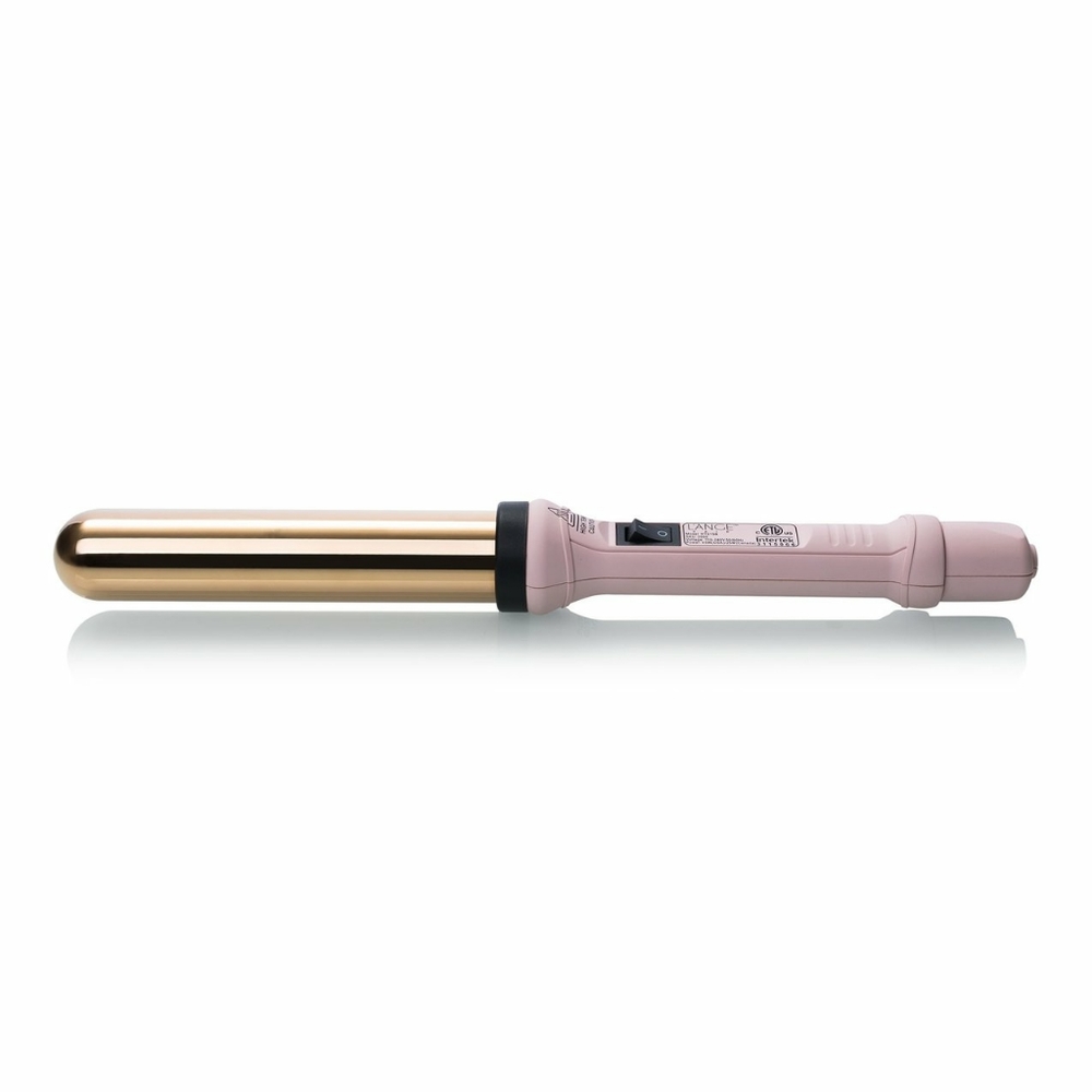 L'ANGE Ondule 32 mm curling wand in blush color